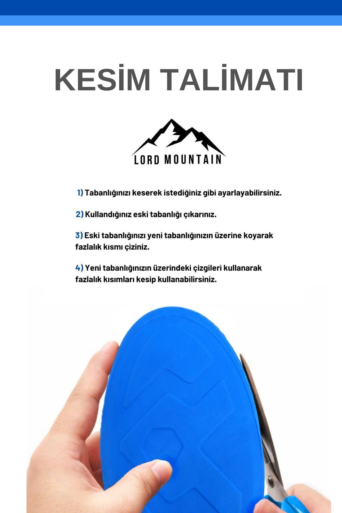 Soft Walk Comfort Rahat Ortopedik Tabanlık Yumuşak Tabanlık Spor Ayakkabı Tabanlığı | Lmısw01