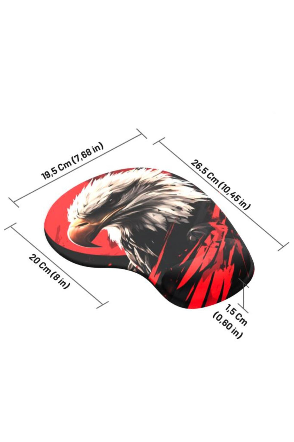Eagle Bilek Destekli Mouse Pad