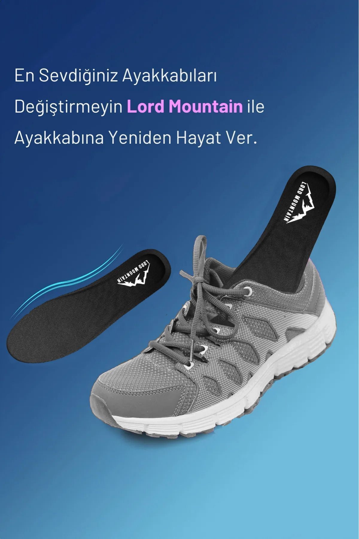 Soft Walk Comfort Rahat Ortopedik Tabanlık Yumuşak Tabanlık Spor Ayakkabı Tabanlığı | Lmısw01