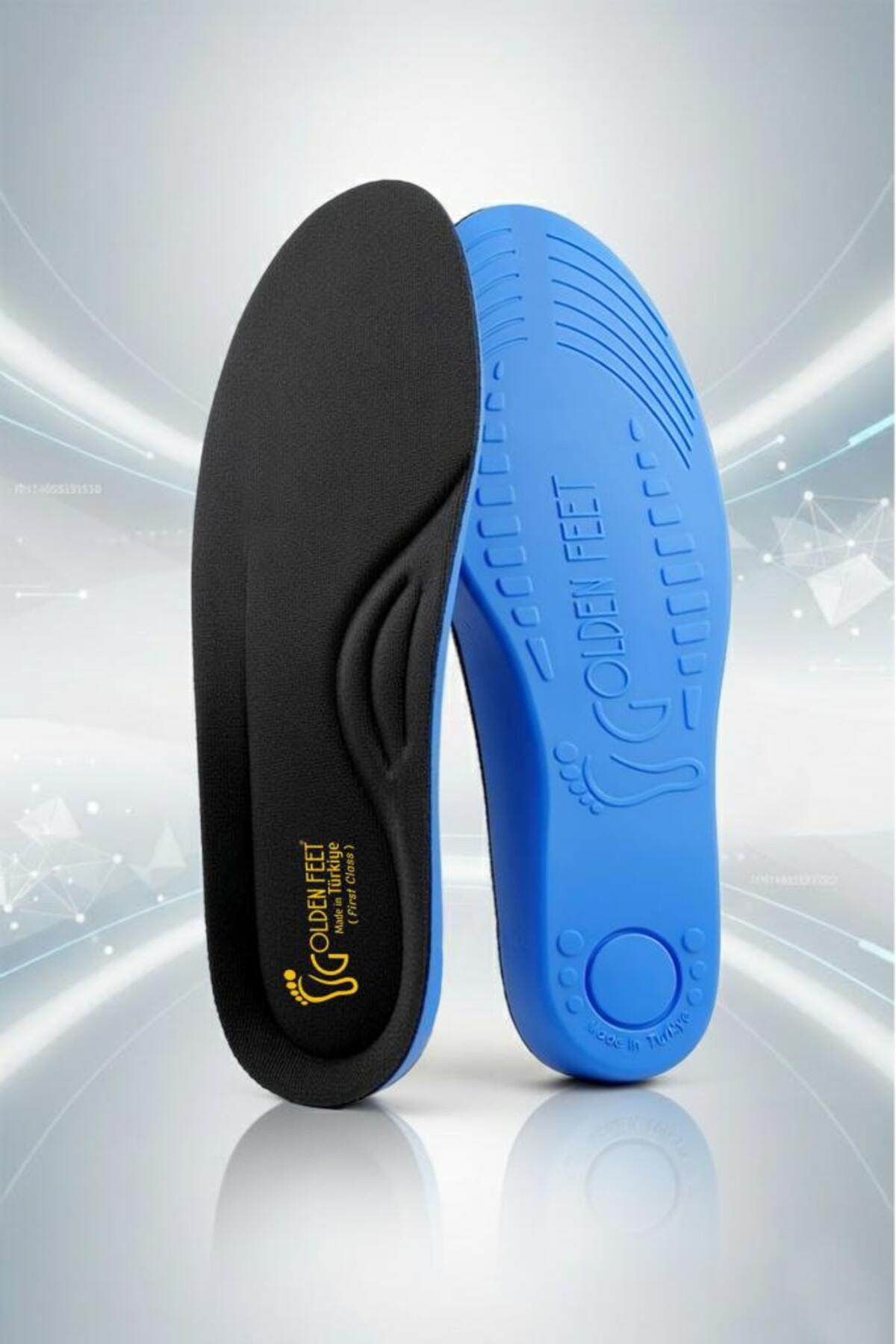 Golden Feet Memory Foam Ortopedik Tabanlık Rahat Yumuşak Konforlu Destekli Günlük Spor Erkek Kadın