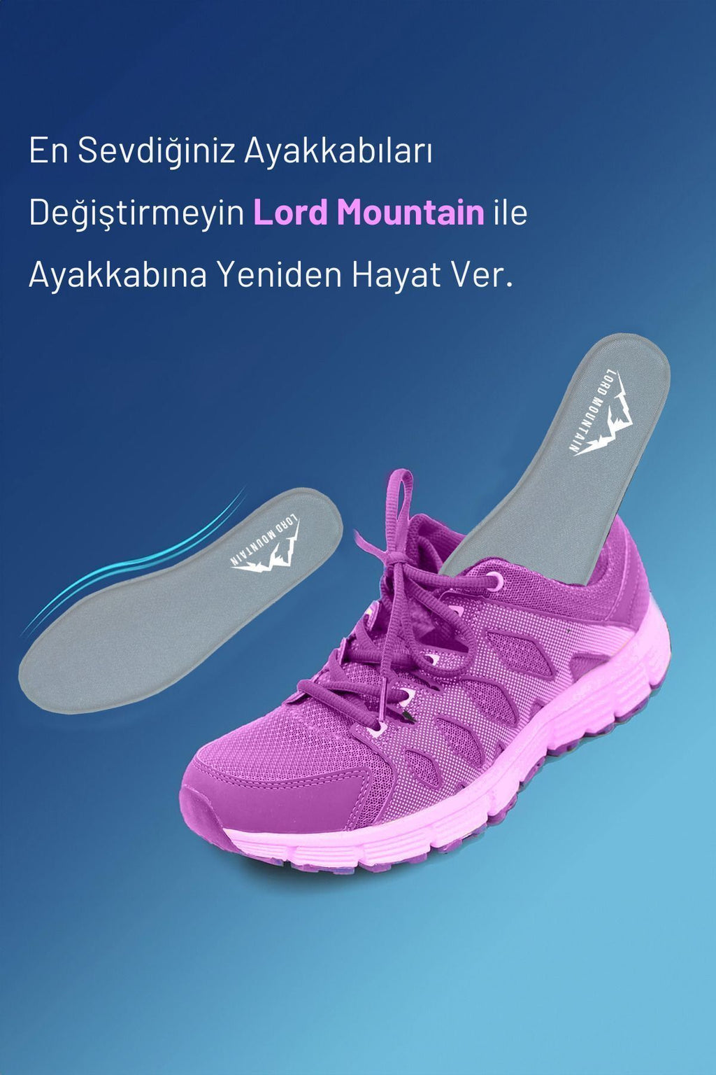 Lmısr01 | Soft Run Memory Foam Spor Ayakkabı Tabanlığı Iç Tabanlık, Yumuşak Ortopedik Tabanlık