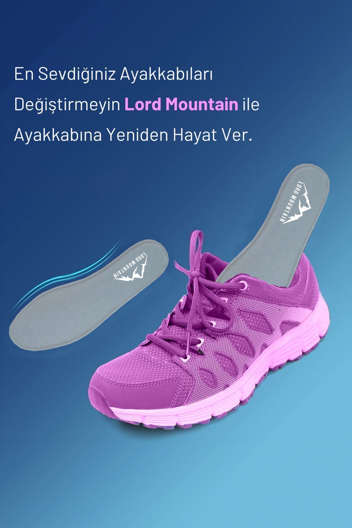 Lmısr01 | Soft Run Memory Foam Spor Ayakkabı Tabanlığı Iç Tabanlık, Yumuşak Ortopedik Tabanlık