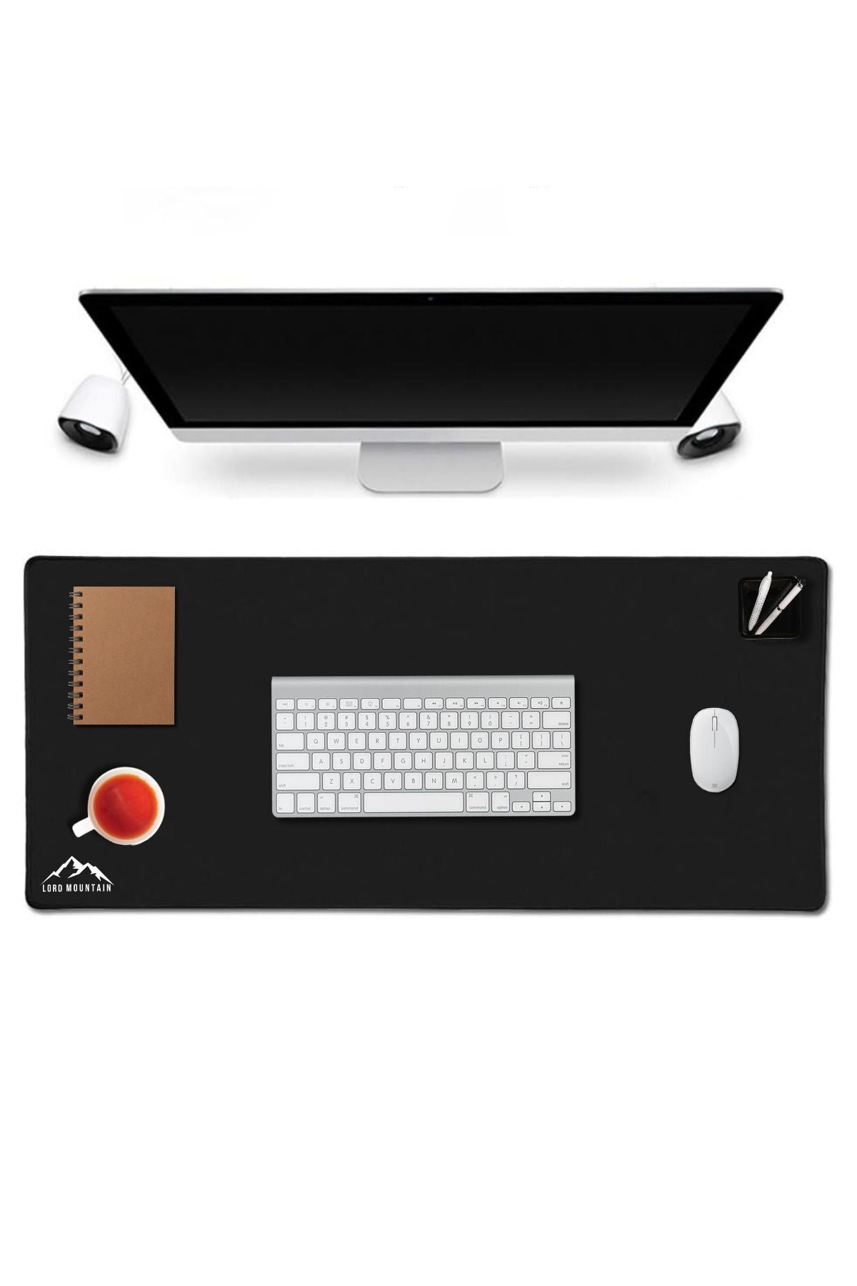 Oyuncu Gamer Mouse Pad,Fare altlığı,Kenar Dikişli Mouse Pad,Kaymaz Taban,Ofis Tipi Mouse Pad 90x40