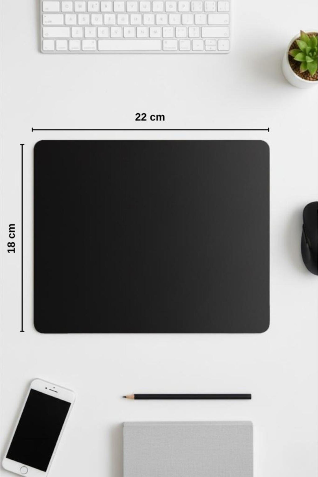 18x22 Cm Desenli Mouse Pad Uyuyan Kedi Baskılı Tasarımlı Mouse Pad,Ofis Aksesuarları Sleepy Cat