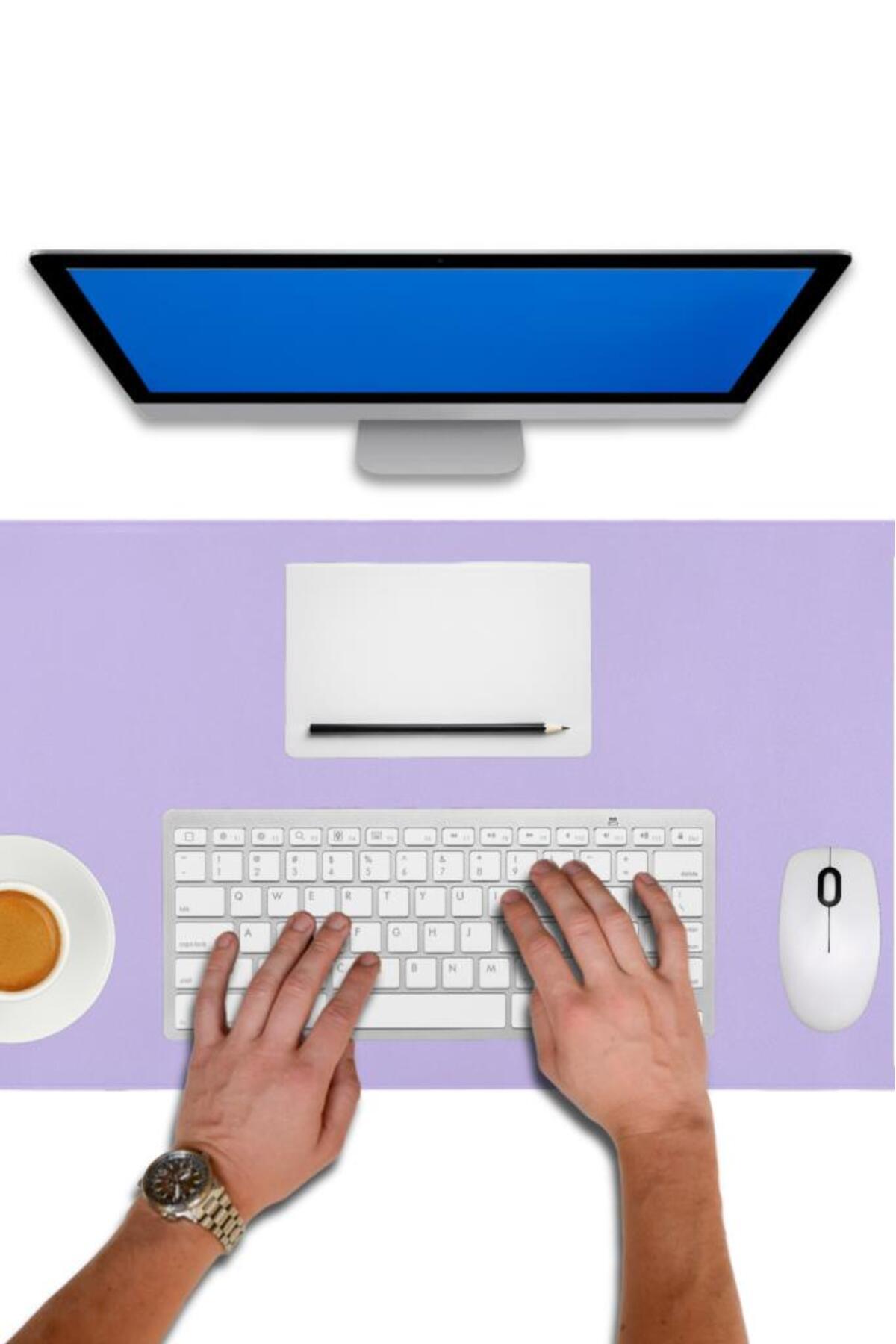 90x40 Xl Deri Mouse Pad,ofis Mouse Pad,masa Matı Sümen,konforlu Mouse Pad,çift Yönlü Mouse Pad