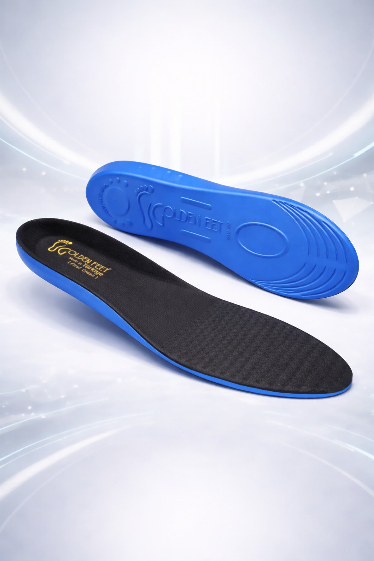 Golden Feet Ark Destekli Ortopedik Tabanlık Rahat Yumuşak Konforlu Destekli Günlük Spor Erkek Kadın