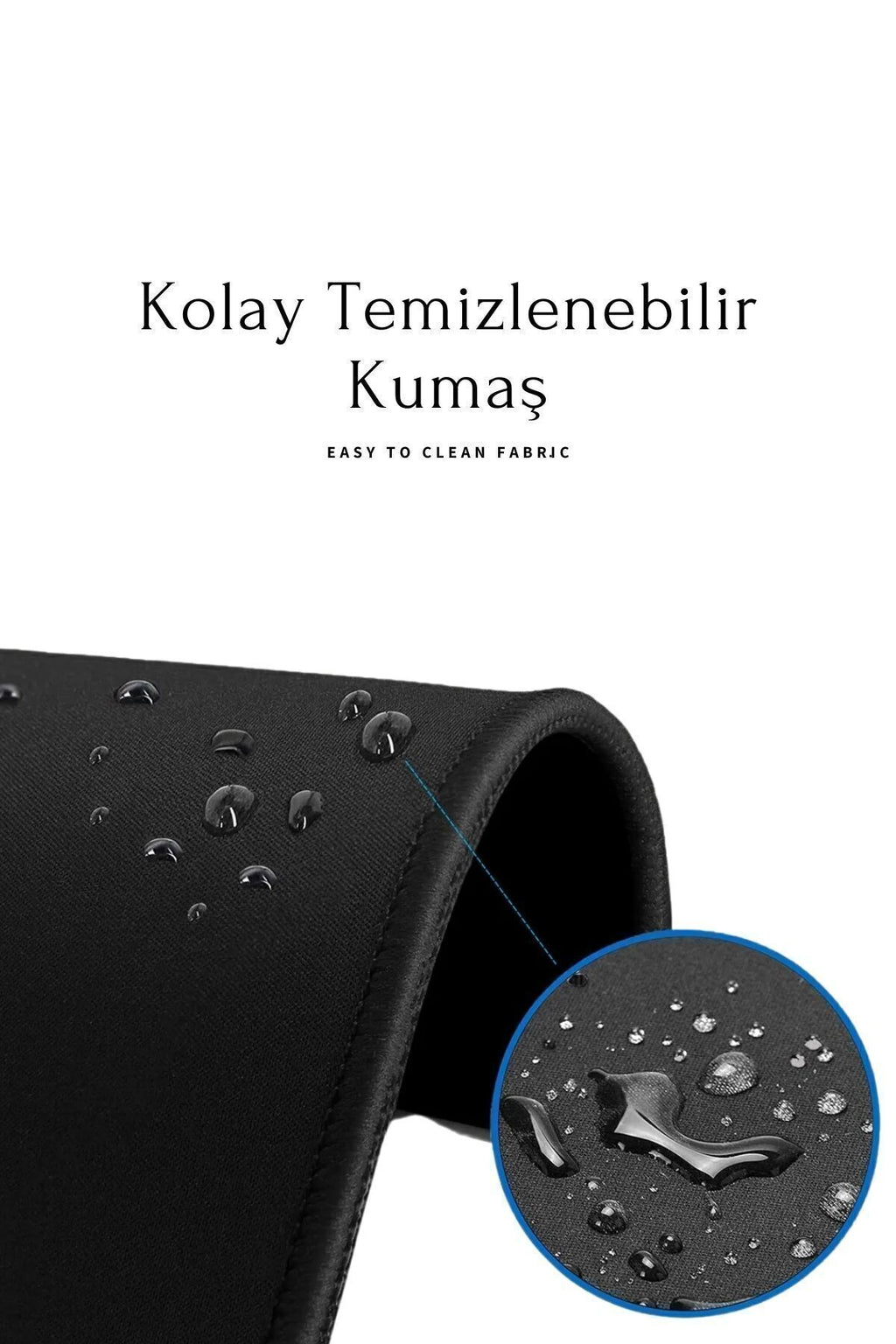 Oyuncu Gamer Mouse Pad,Fare altlığı,Kenar Dikişli Mouse Pad,Kaymaz Taban,Ofis Tipi Mouse Pad 70x30