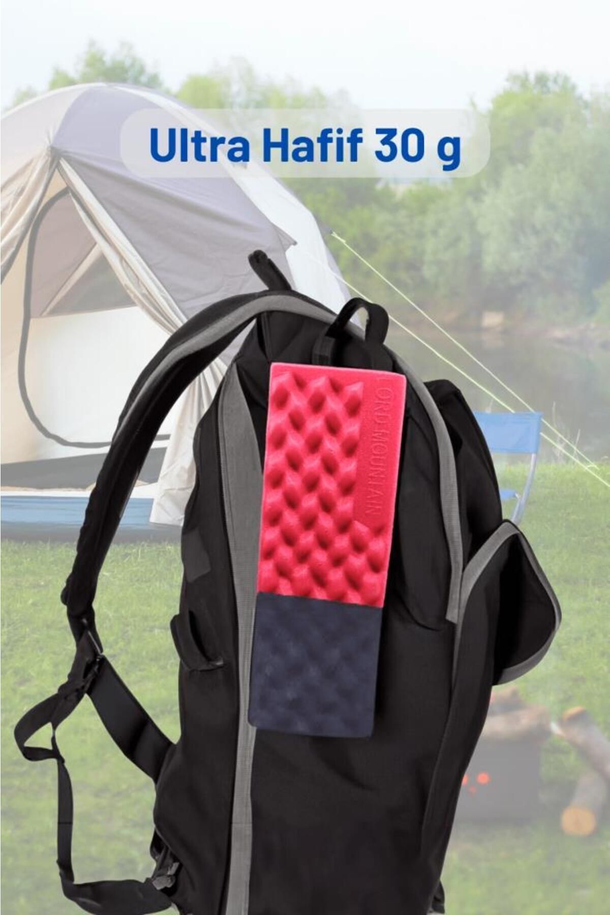 Kamp Minderi, Kamp Matı, Hafif Kamp Oturma Minderi, Katlanabilir Minder, Outdoor Minder, Pembe