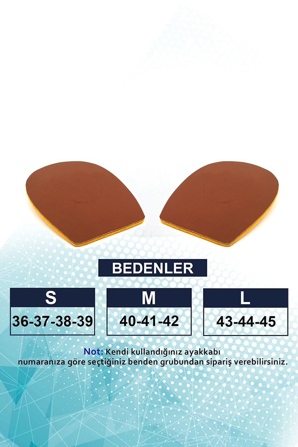 Heel Relief Deri Topuk Dikeni Tabanlık,Topuk Yumuşatıcı İç Taban,Gizli Topuk Dikeni Tabanlık Kiremit