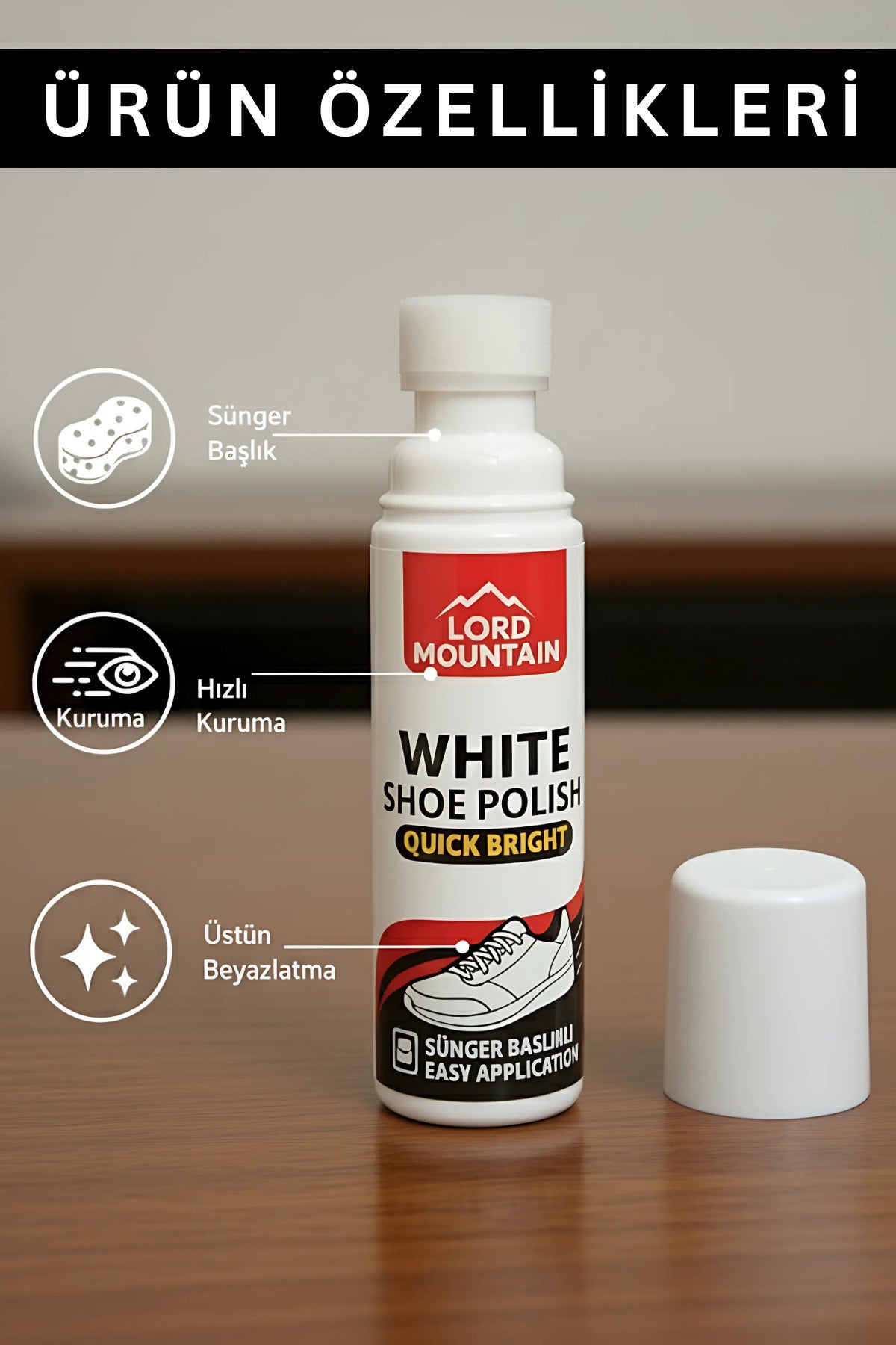 Beyaz Ayakkabı Boyası – Hızlı ve Kolay Beyazlık 75ml