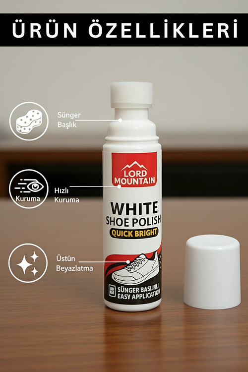 Beyaz Ayakkabı Boyası – Hızlı ve Kolay Beyazlık 75ml