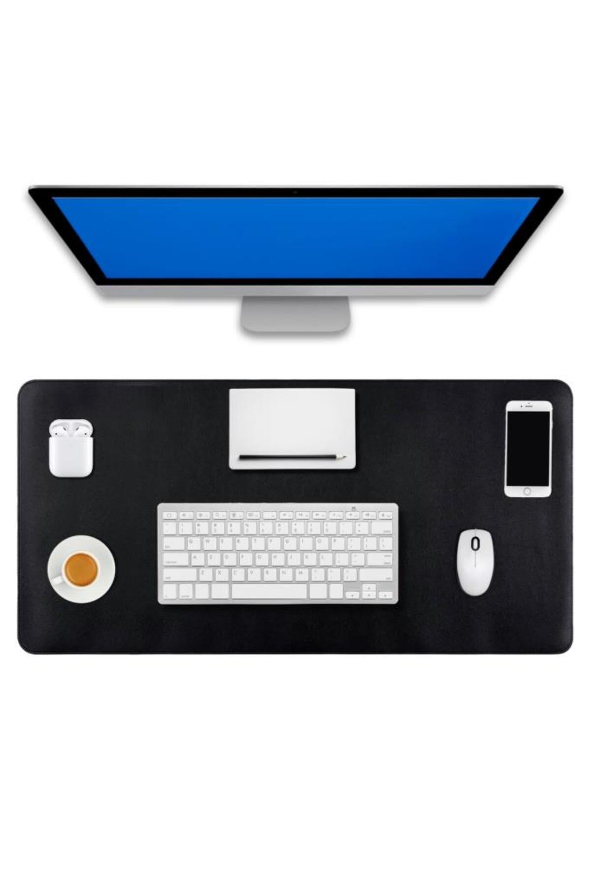 90x40 Xl Deri Mouse Pad,ofis Mouse Pad,masa Matı Sümen,konforlu Mouse Pad,çift Yönlü Mouse Pad