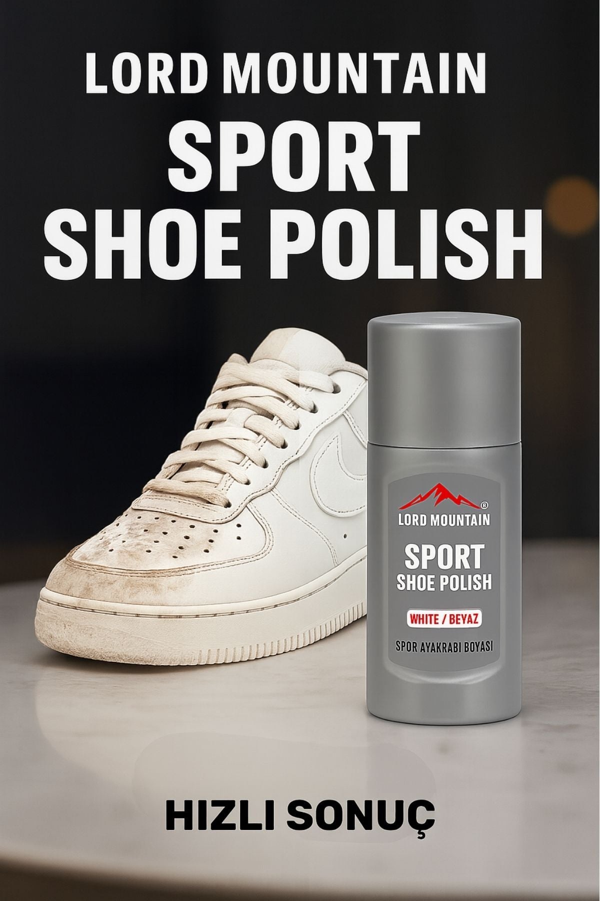 Lmbsp01 | Shoe Polısh Beyaz Ayakkabı Boyası, Beyaz Ayakkabı Temizleyici , Beyaz Boya 75 ml