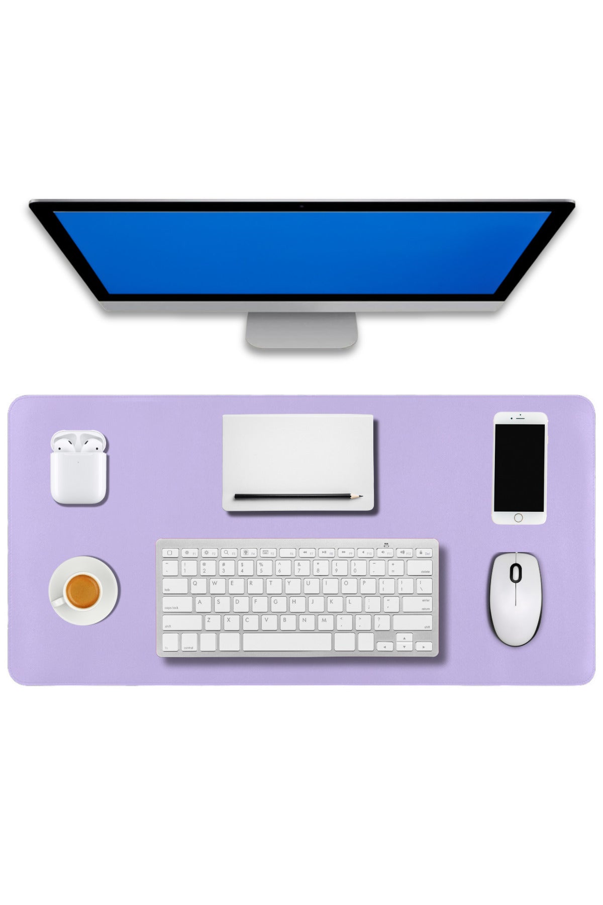 70x30 L Deri Mouse Pad,ofis Mouse Pad,masa Matı Sümen,konforlu Mouse Pad,çift Yönlü Mouse Pad,siyah