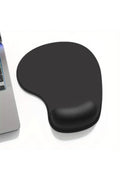 SoftRest Bilek Destekli Konfor Kaymaz Ergonomik Mouse Pad Siyah