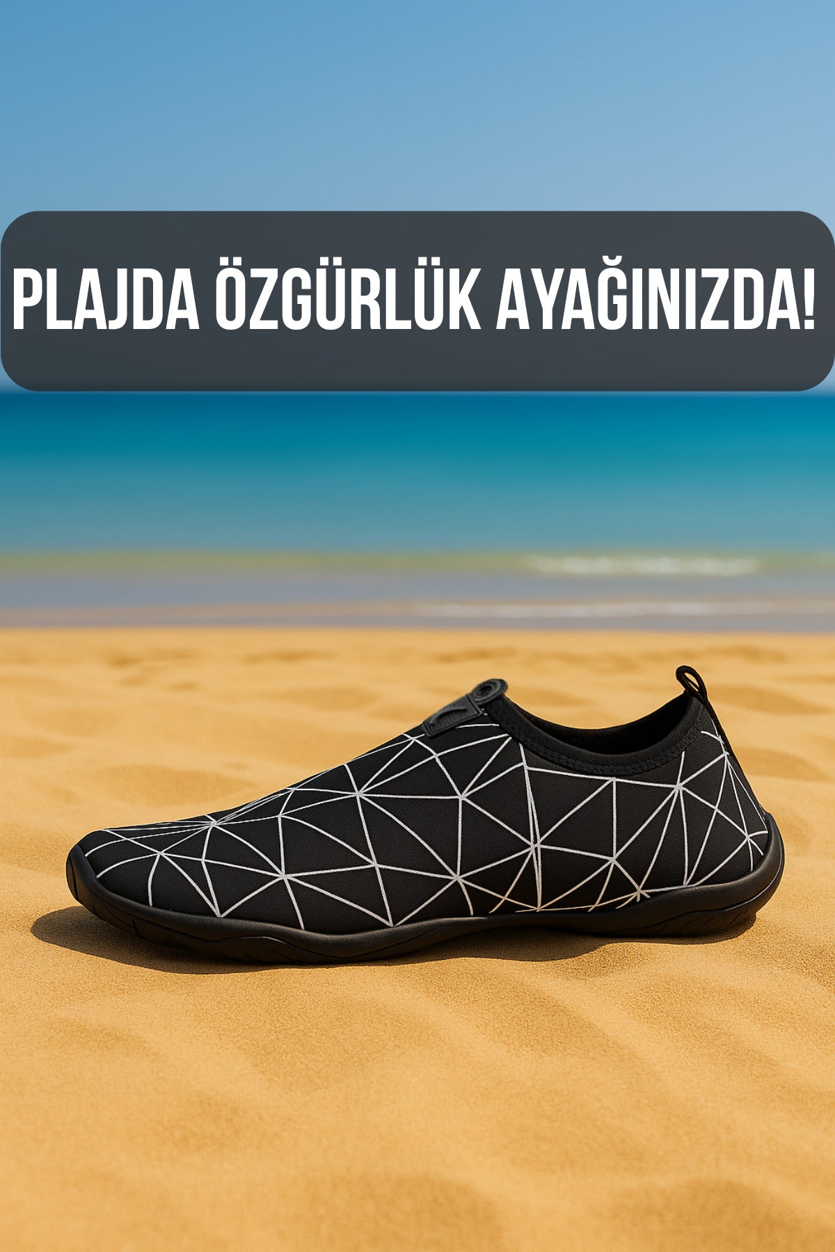 Prizma Black Lila Deniz Ayakkabısı,plaj Ayakkabısı,havuz Ayakkabısı,esnek Tasarım