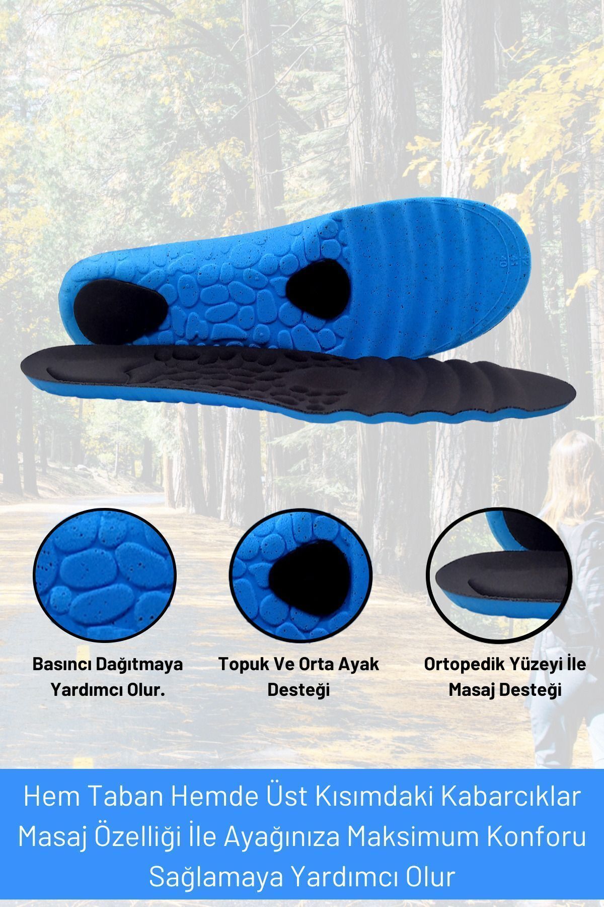Ortopedik Masaj Destekli Tabanlık,outdoor,günlük Kullanım Tabanlık,dayanıklı Tabanlık,erkek,kadın