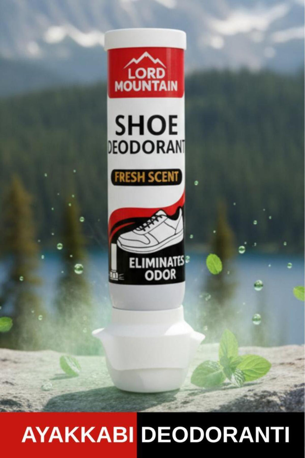 Ayakkabı Deodorant Bakım Koku Giderici Deodorant Sprey 100ml