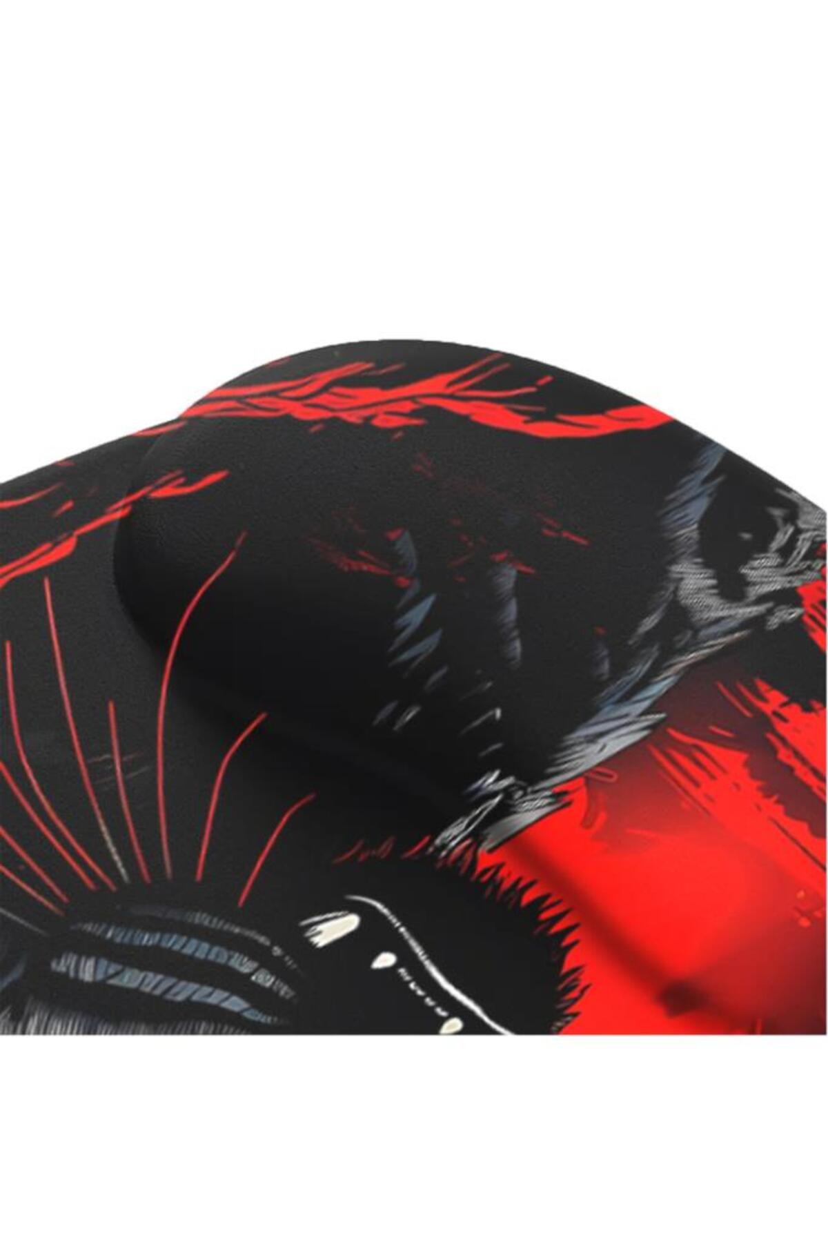 Black Tiger Bilek Destekli Mouse Pad