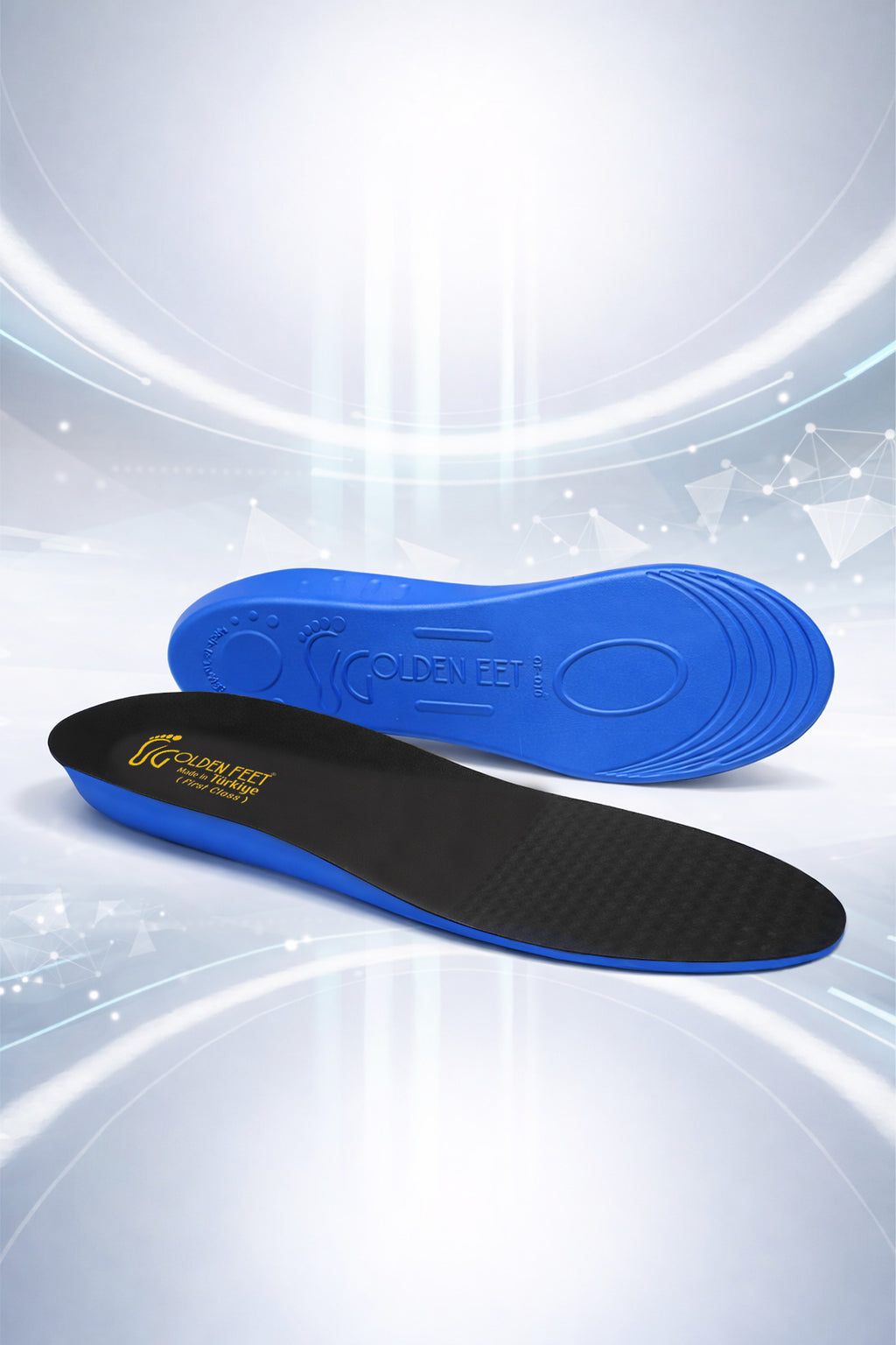 Golden Feet Ark Destekli Ortopedik Tabanlık Rahat Yumuşak Konforlu Destekli Günlük Spor Erkek Kadın