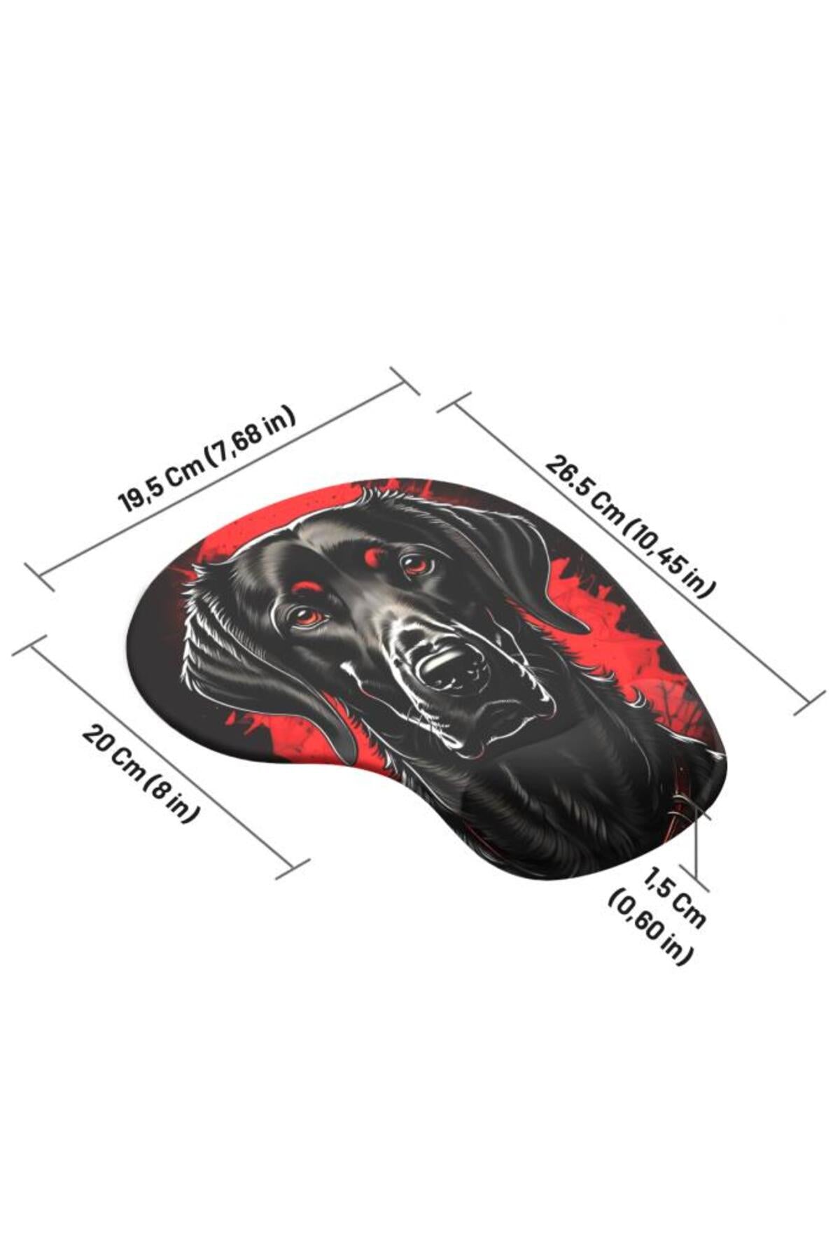 Dark Dog Bilek Destekli Mouse Pad
