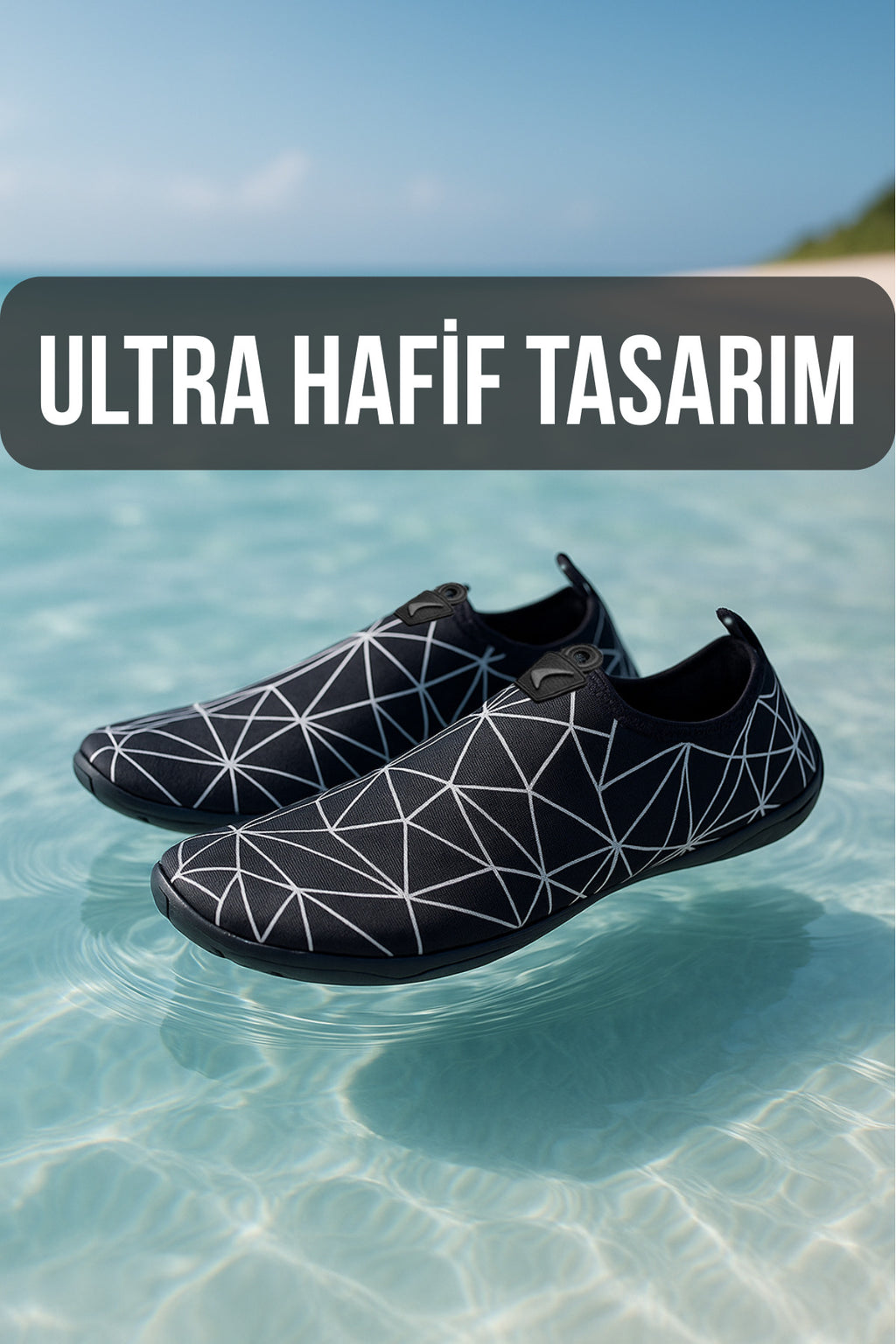 Prizma Black Lila Deniz Ayakkabısı,plaj Ayakkabısı,havuz Ayakkabısı,esnek Tasarım