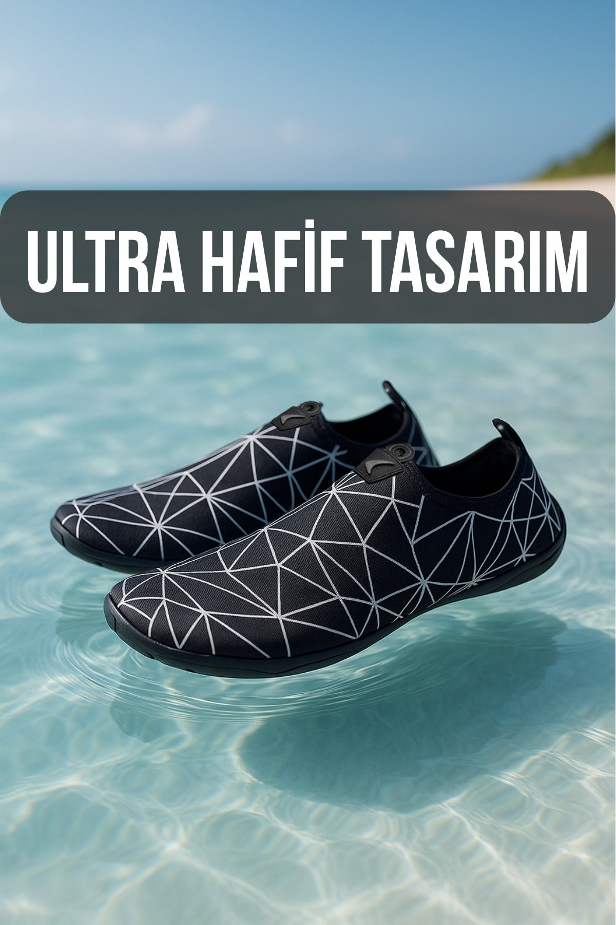 Prizma Black Lila Deniz Ayakkabısı,plaj Ayakkabısı,havuz Ayakkabısı,esnek Tasarım
