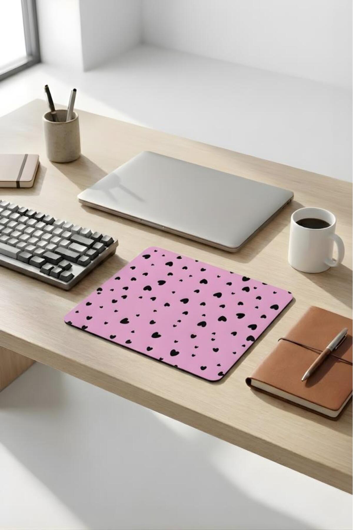 18x22 Cm Desenli Mouse Pad Uyuyan Kedi Baskılı Tasarımlı Mouse Pad,Ofis Aksesuarları Sleepy Cat