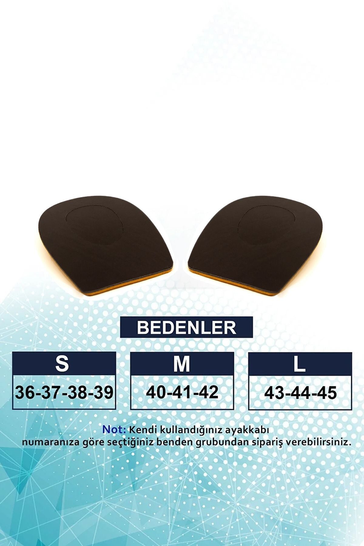 Heel Relief Deri Topuk Dikeni Tabanlık,Topuk Yumuşatıcı İç Taban,Gizli Topuk Dikeni Taban Kahverengi