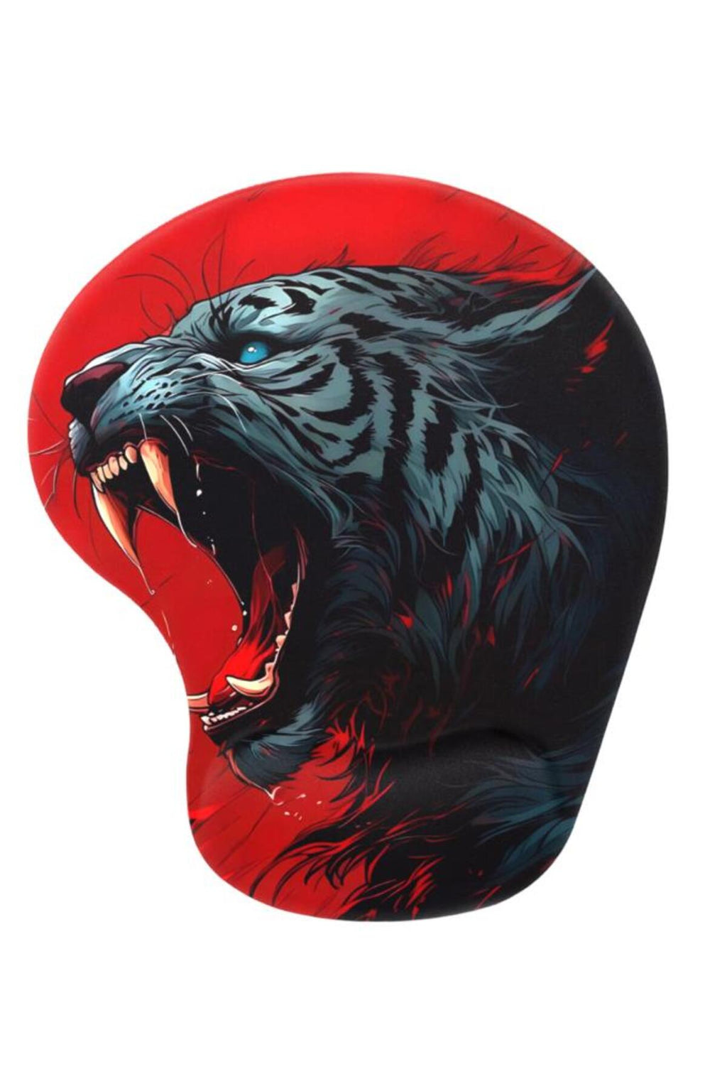 Angry Tiger Bilek Destekli Mouse Pad